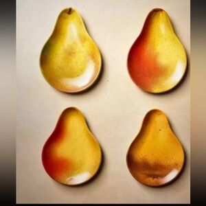 John Derian x Target 4pk Melamine Pear Shaped Dessert Plates 9"x7",